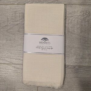 WEHARTS set of 6 Cloth Dinner Napkins NWT